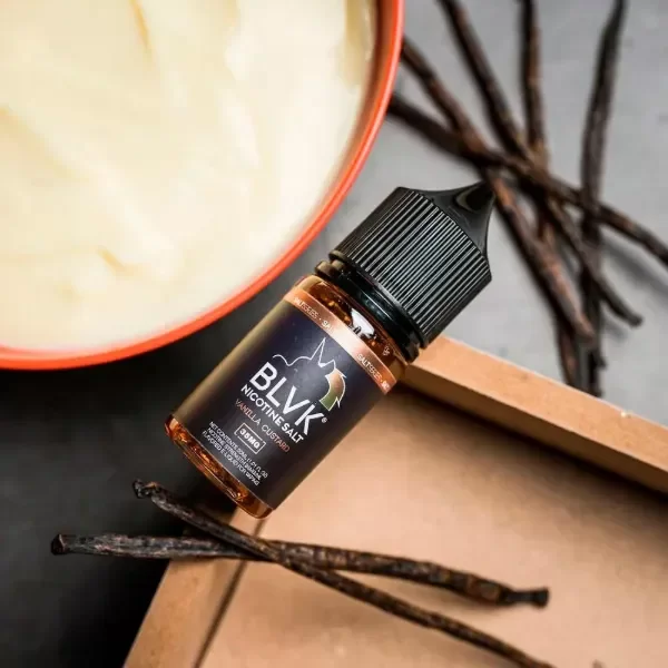Producto - (NIC SALT) BLVK SALTS 35MG - VANILLA CUSTARD
