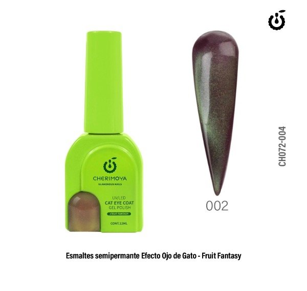 Producto - Ojo de Gato Fantasy #02 Dorado Cherimoya