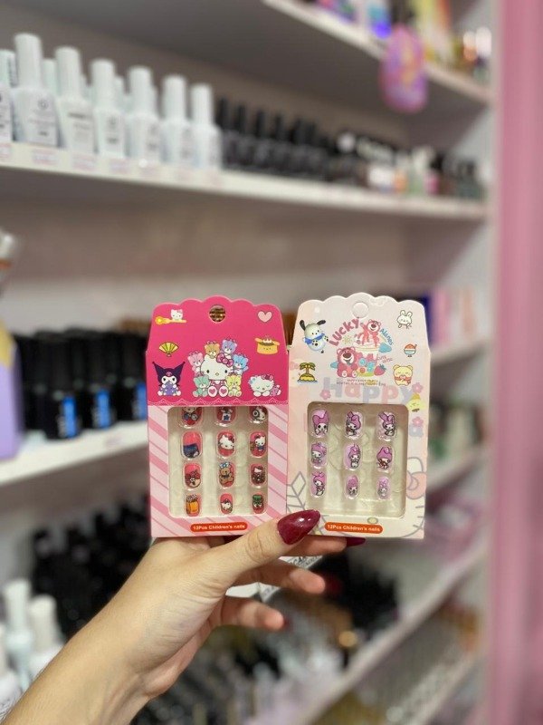 Producto - UÑAS POSTIZAS PRESS ON INFANTILES SANRIO