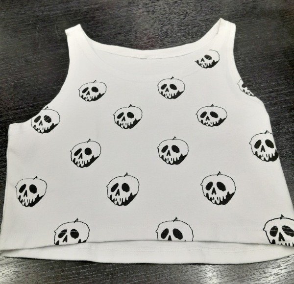 Producto - Top Calaveras Blanco