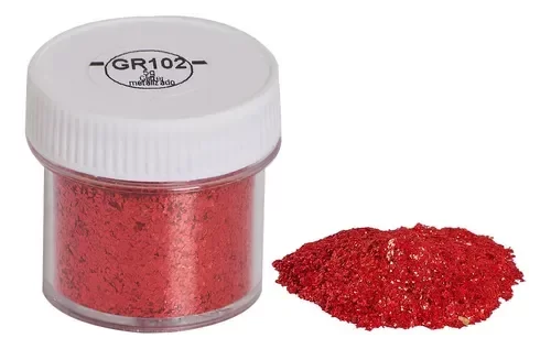 Producto - Colorante metalizado rojo (dust red)