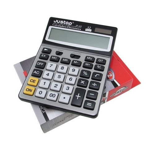 Producto - CALCULADORA ELECTRONICA 12 DIGITOS 14.5X20 CM JUSTOP