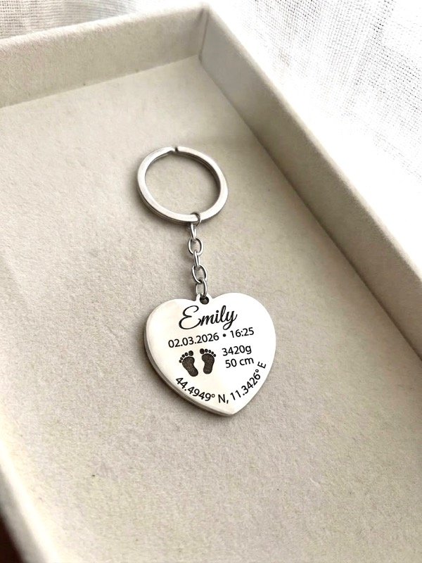 Producto - Llavero corazón personalizado