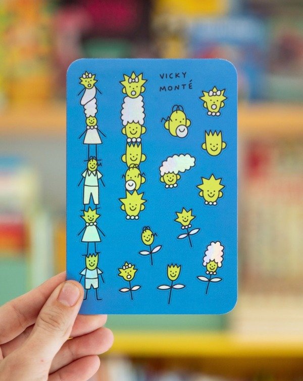 Producto - Stickers Simpsons Falopa