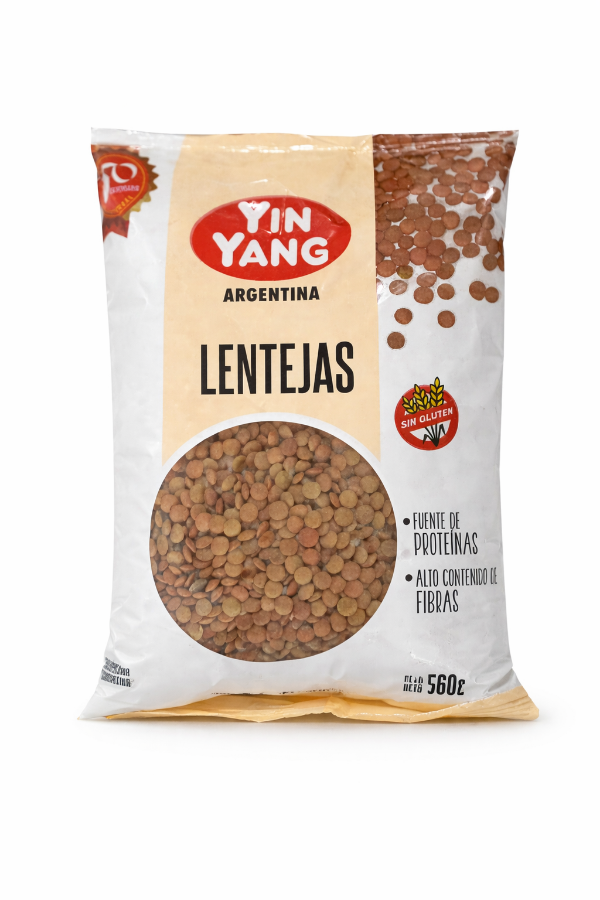 Producto - LENTEJAS POR 500GR YING YANG