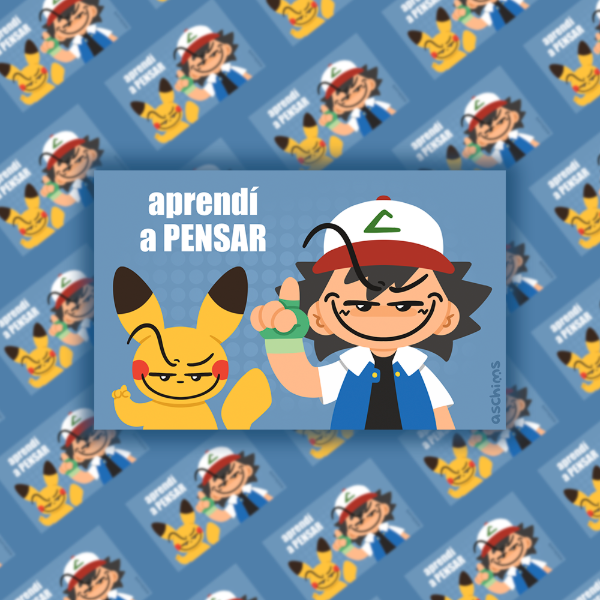 Producto - Ash aprendió a pensar