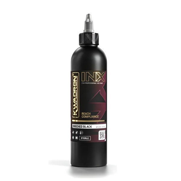 Producto - Tinta Pigmento Tattoo Kwadron Enriched Black