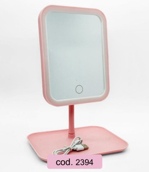 Producto - Espejo Led Rectangular con soporte