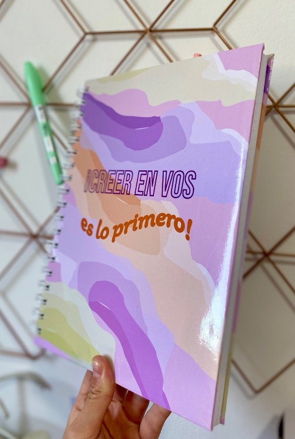 Producto - CUADERNO 19x25cm Creer en vos