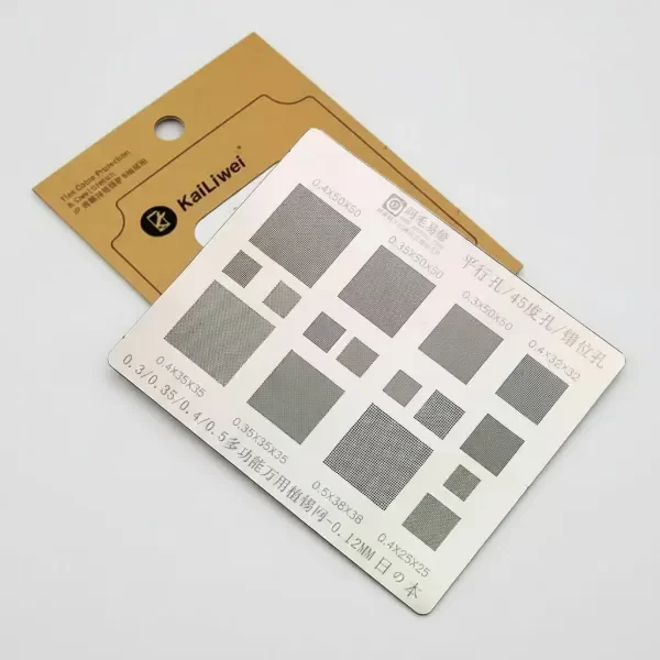 Producto - Stencil Kailiwei Reballing Universal Para Celular
