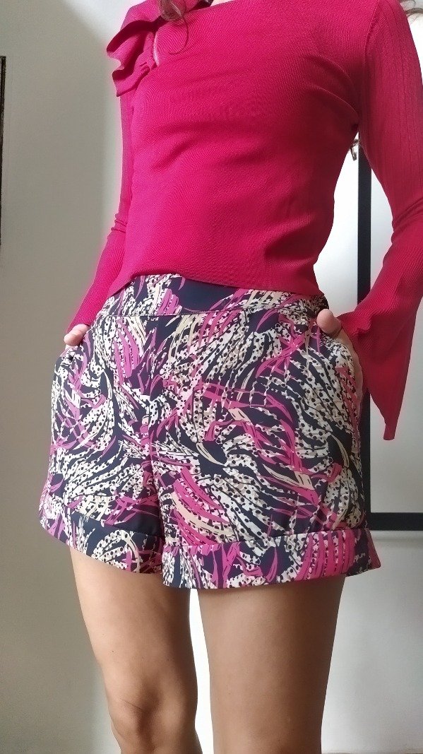 Producto - Short Kosiuko Palm Print T40