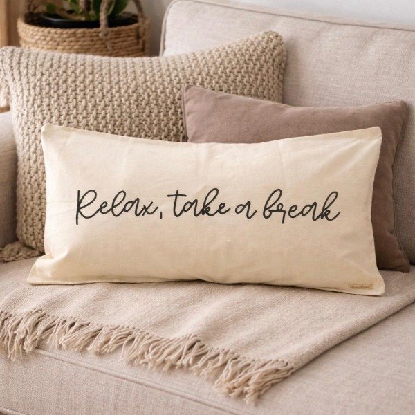 Producto - FUNDA ALMOHADÓN 30X60 - CRUDO RELAX