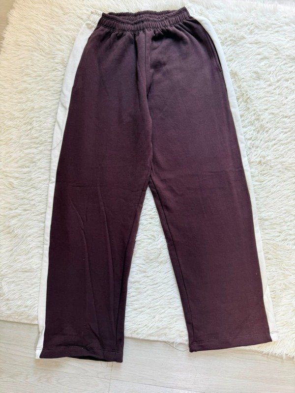 Producto - Baggy Algodón Frisa Líneas Blancas - 3