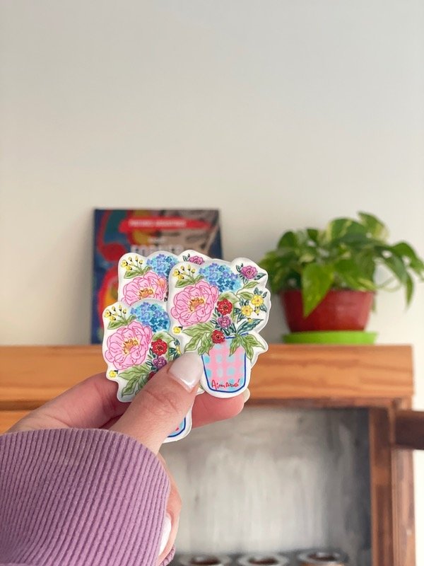 Producto - Stickers florerito