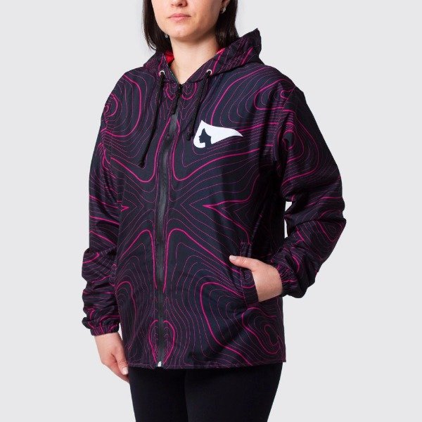 Producto - Rompevientos Mujer Rosa