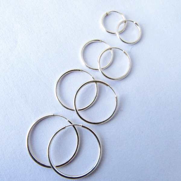 Producto - Aros Argollas caño fino