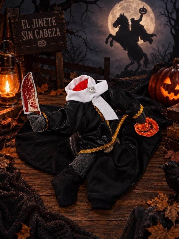 Producto - Disfraz Jinete sin cabeza x curva