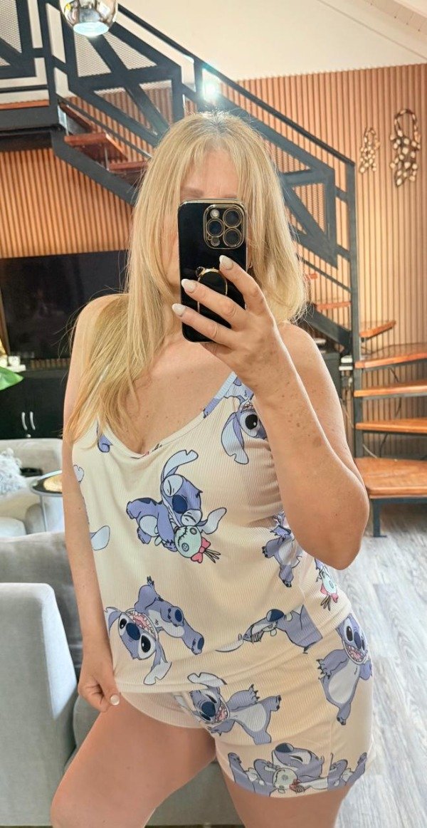 Producto - PIJAMA STICH natural