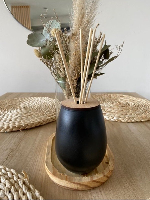 Producto - Difusor Copón Negro Mate