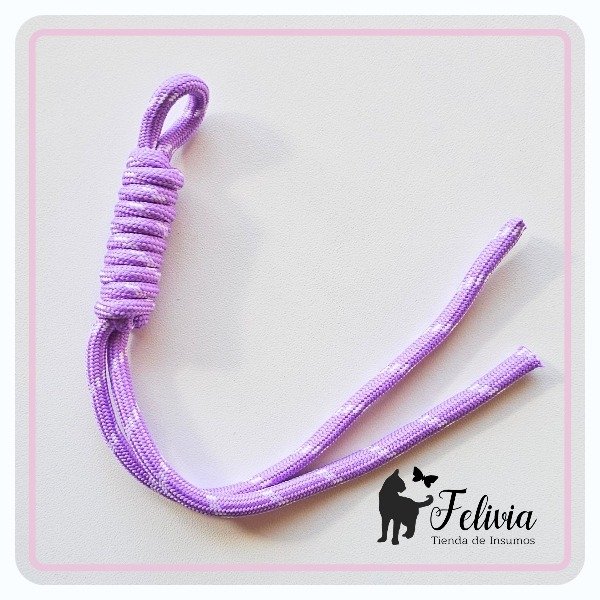 Producto - Cordón Bag Charm sin puntera. Lila