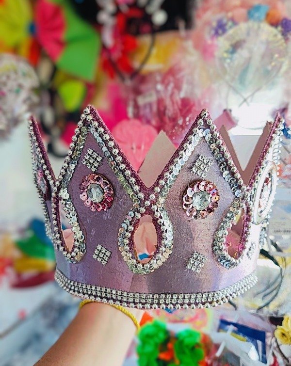 Producto - Corona Rosa strass