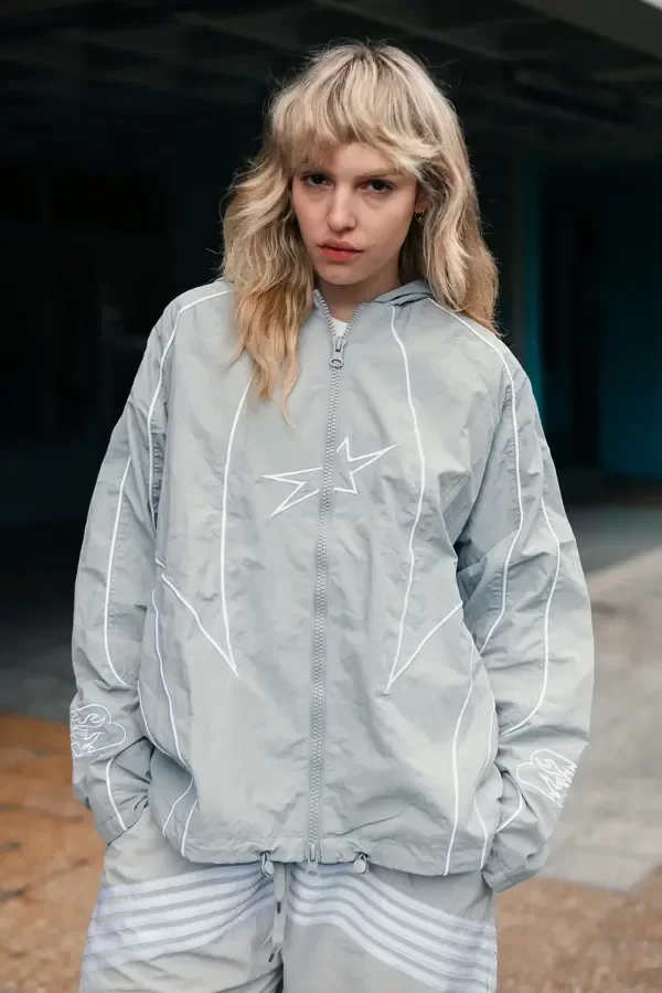 Producto - Campera Jacket Rompeviento Gris TOMORROWLAND - 0