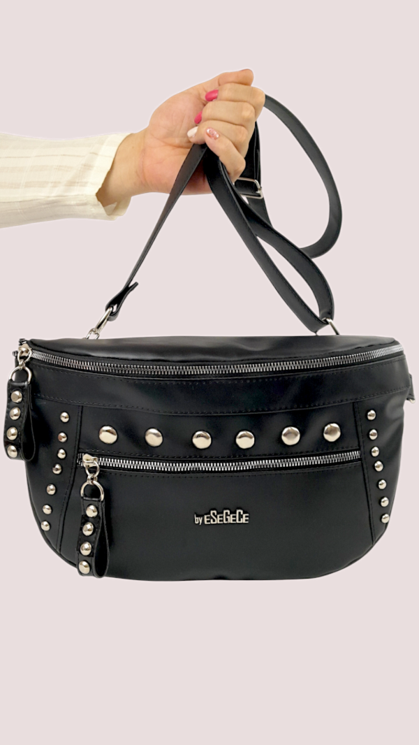 Producto - BANDOLERA - RIÑONERA LOLA POP BLACK