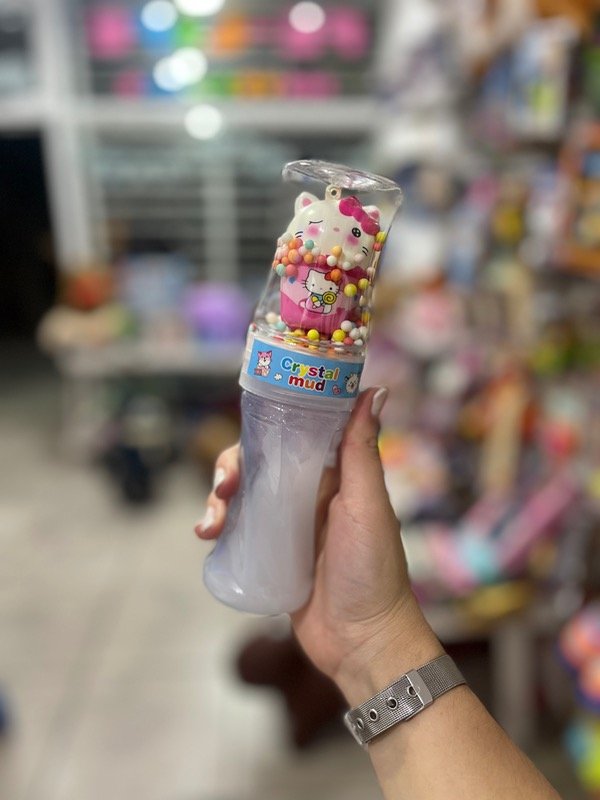 Producto - Slime con llavero Squishy sanrio