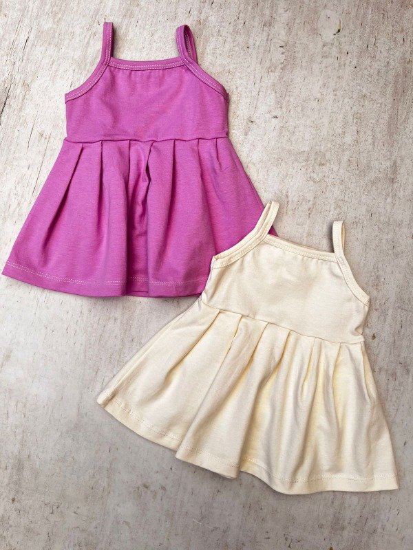 Producto - Vestido bebe 0/9M pack x4