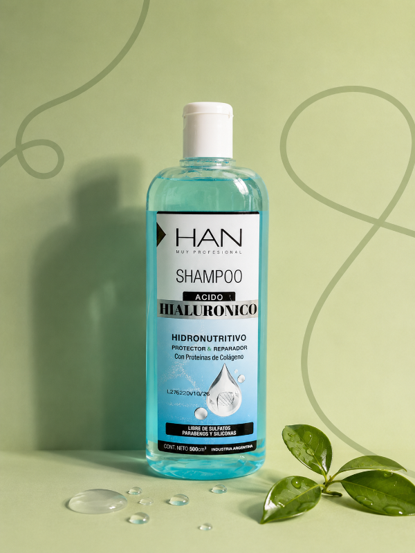 Producto - Shampoo Ácido Hialurónico Hidronutritivo 500 ml HAN