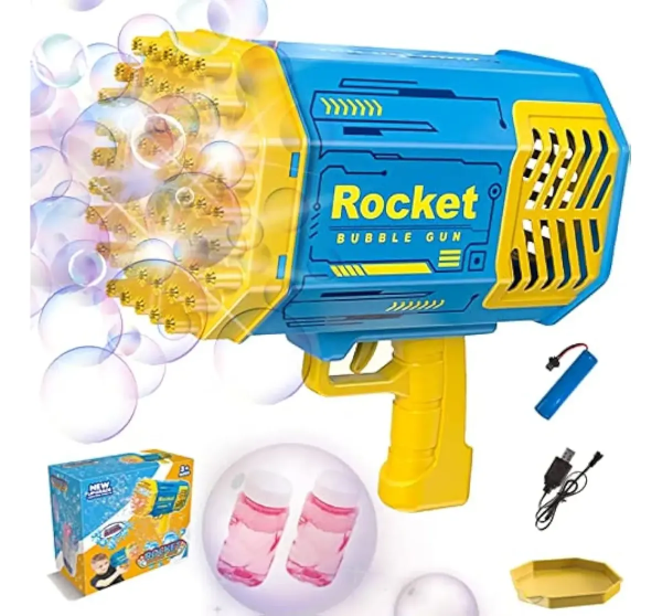 Producto - PISTOLA ROCKET BUBBLE GUN BURBUJAS