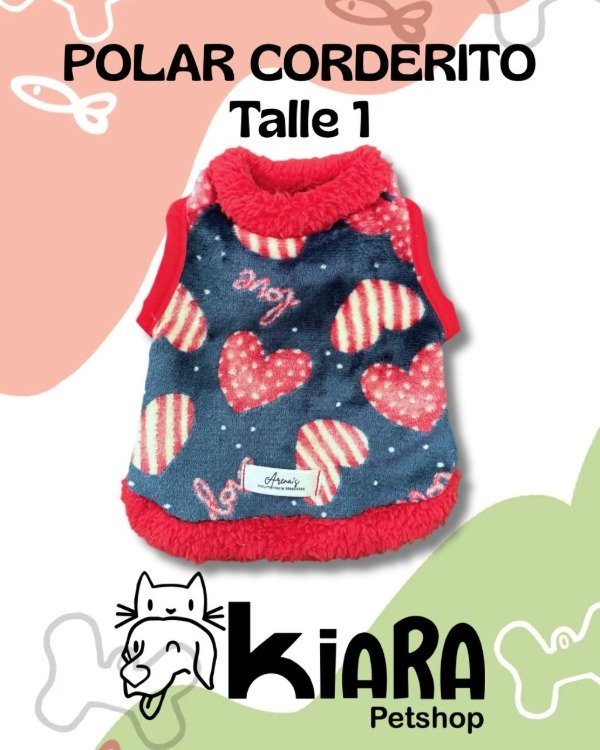 Producto - Polar Corderito para Perros Chicos o Gatos