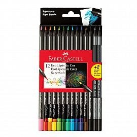 Producto - LAPICES DE COLORES FABER CASTELL X 12 SUPER SOFT (210712)