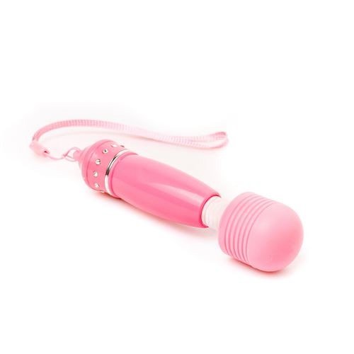 Producto - VIBRADOR MASAJEADOR CLÍTORIS MINI CON STRASS CABEZAL ERGONÓMICO IMPORTADO