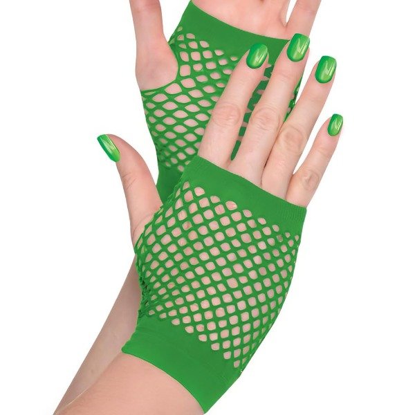 Producto - Guantes de red cortos color verde