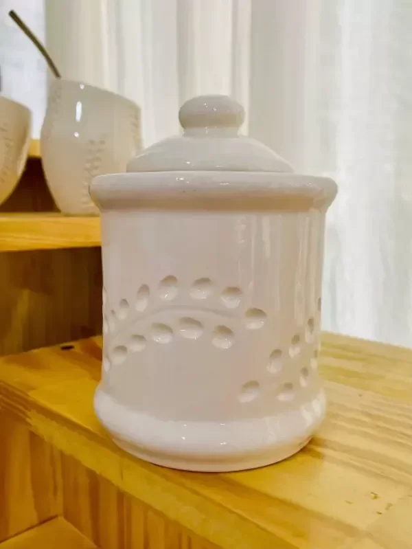 Producto - Yerbera/Azucarera recta (con tapa)