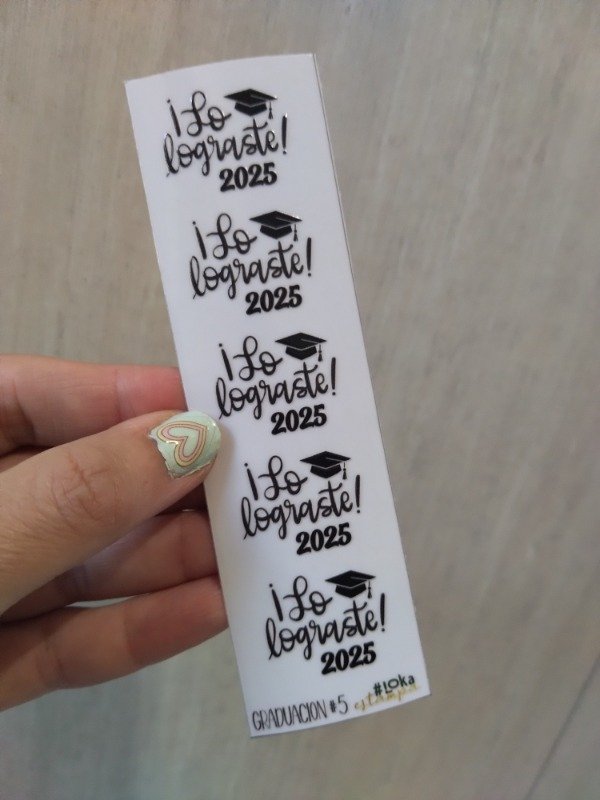 Producto - UV Tiritas 4x14cm Graduación #5