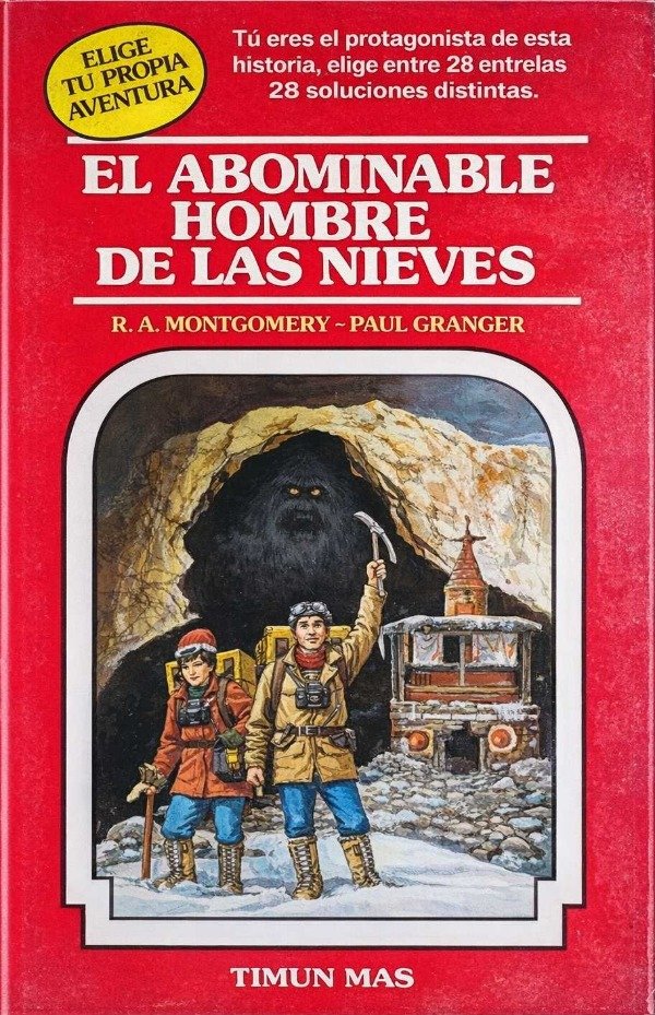 Producto - ELIGE TU PROPIA AVENTURA - EL ABOMINABLE HOMBRE DE LAS NIEVES