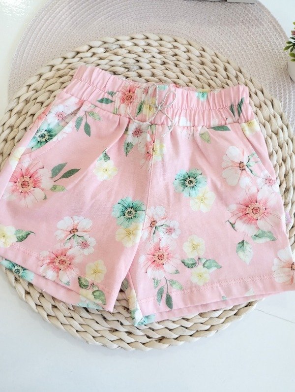 Producto - Short jersey floreado