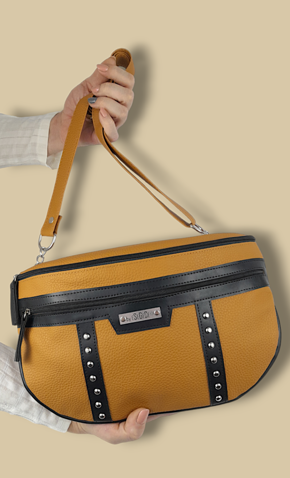 Producto - BANDOLERA - RIÑONERA KIARA SUELA CLARO