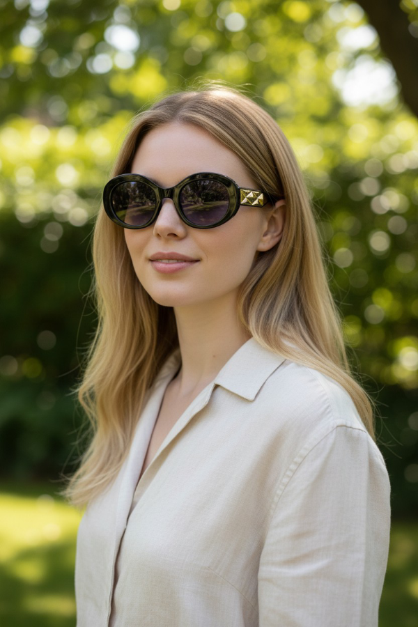 Producto - Gafas Oval Gold (2x1)