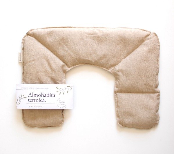 Producto - Almohadita Cervical PURO ALGODÓN  Arena - 0