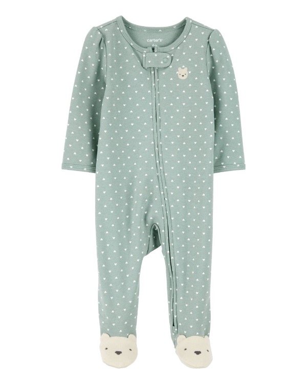 Producto - Carters Osito Pijama Verde