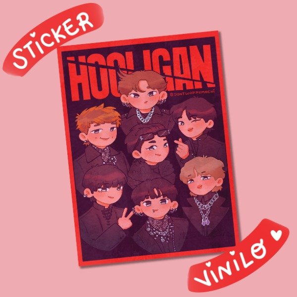 Producto - Calco BTS Hooligan!