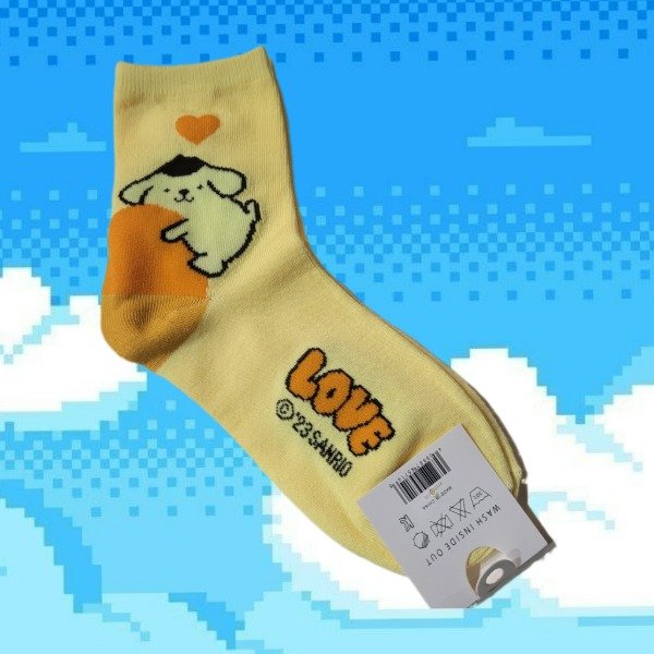 Producto - MEDIAS IMPORTADAS TENNIS POMPOMPURIN - 0