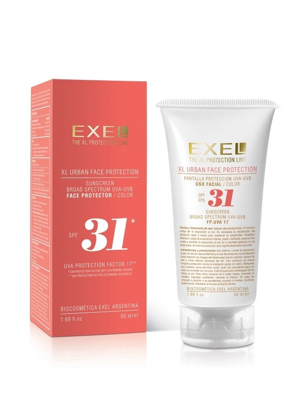 Producto - XL Urban Face Protector SPF 31 Color x 50 ml