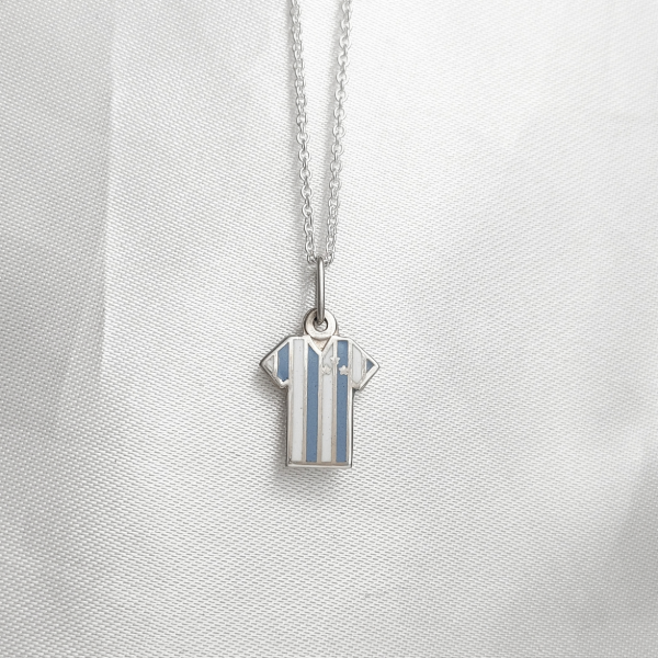 Producto - Dije Camiseta Selección Argentina 3 Estrellas Plata 925 Esmaltado - 3