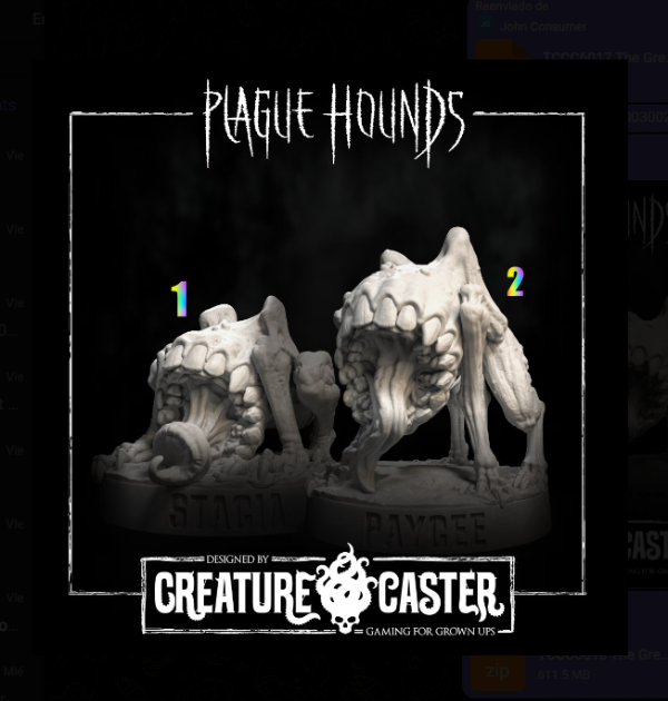 Producto - Perros de la Peste c/u