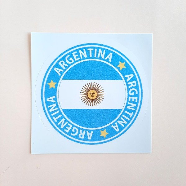 Producto - Sticker Bandera Argentina
