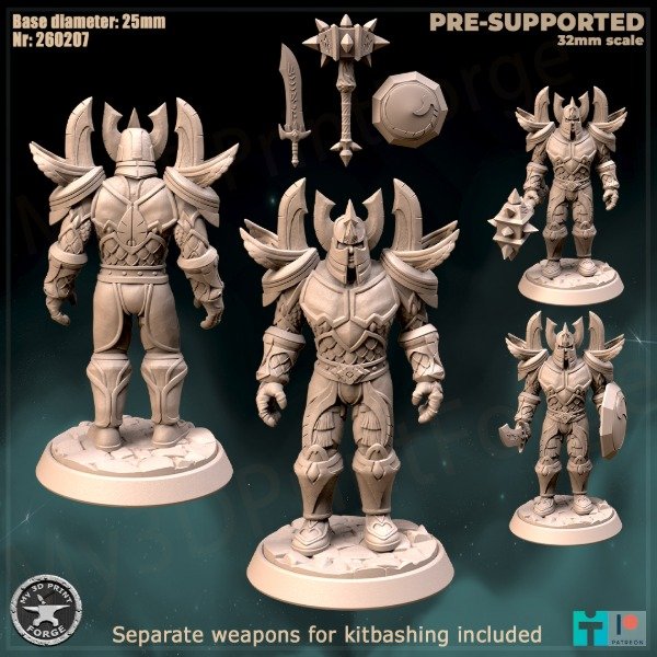Producto - Humano Paladín c/u